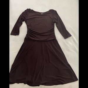 Casual Elgance Black Dress